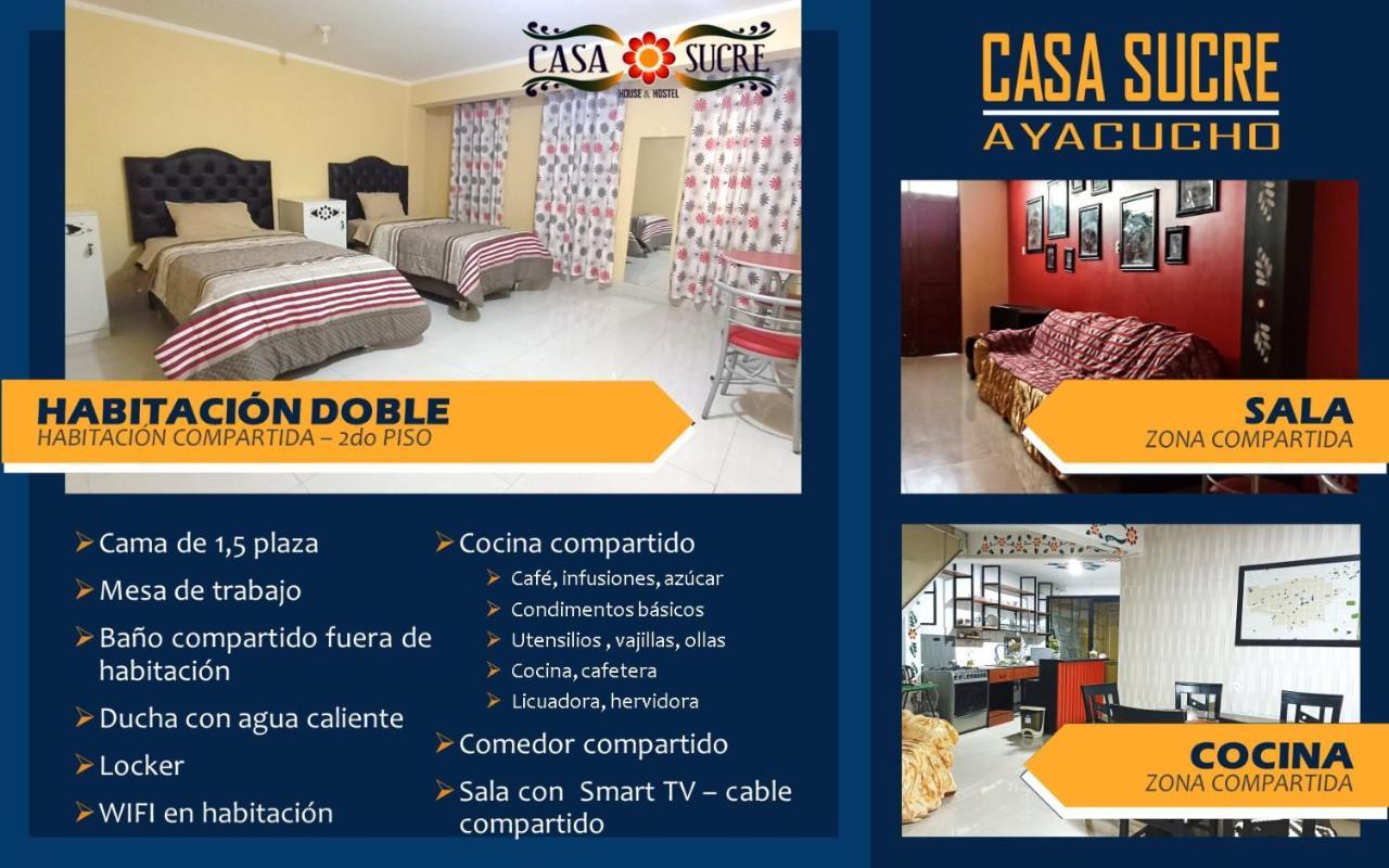 Casa Sucre Hostel 阿亚库乔 外观 照片