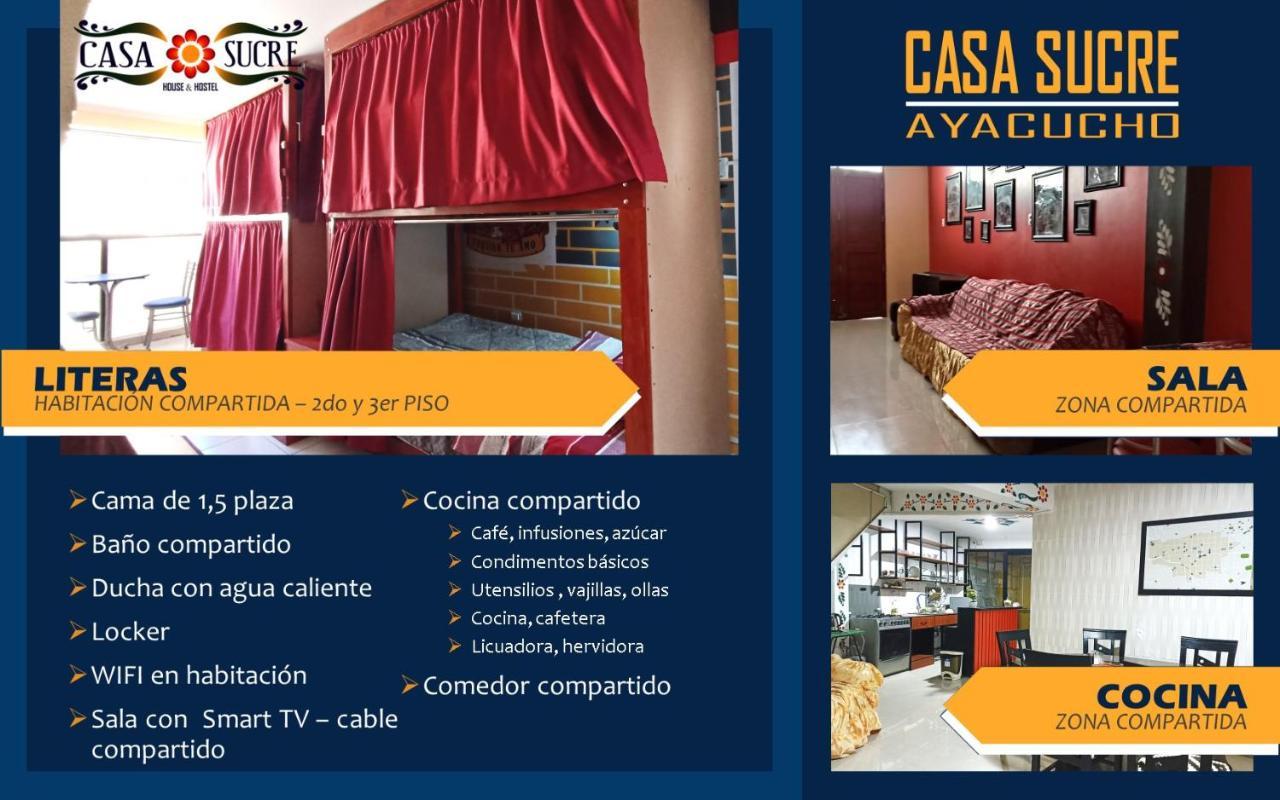 Casa Sucre Hostel 阿亚库乔 外观 照片