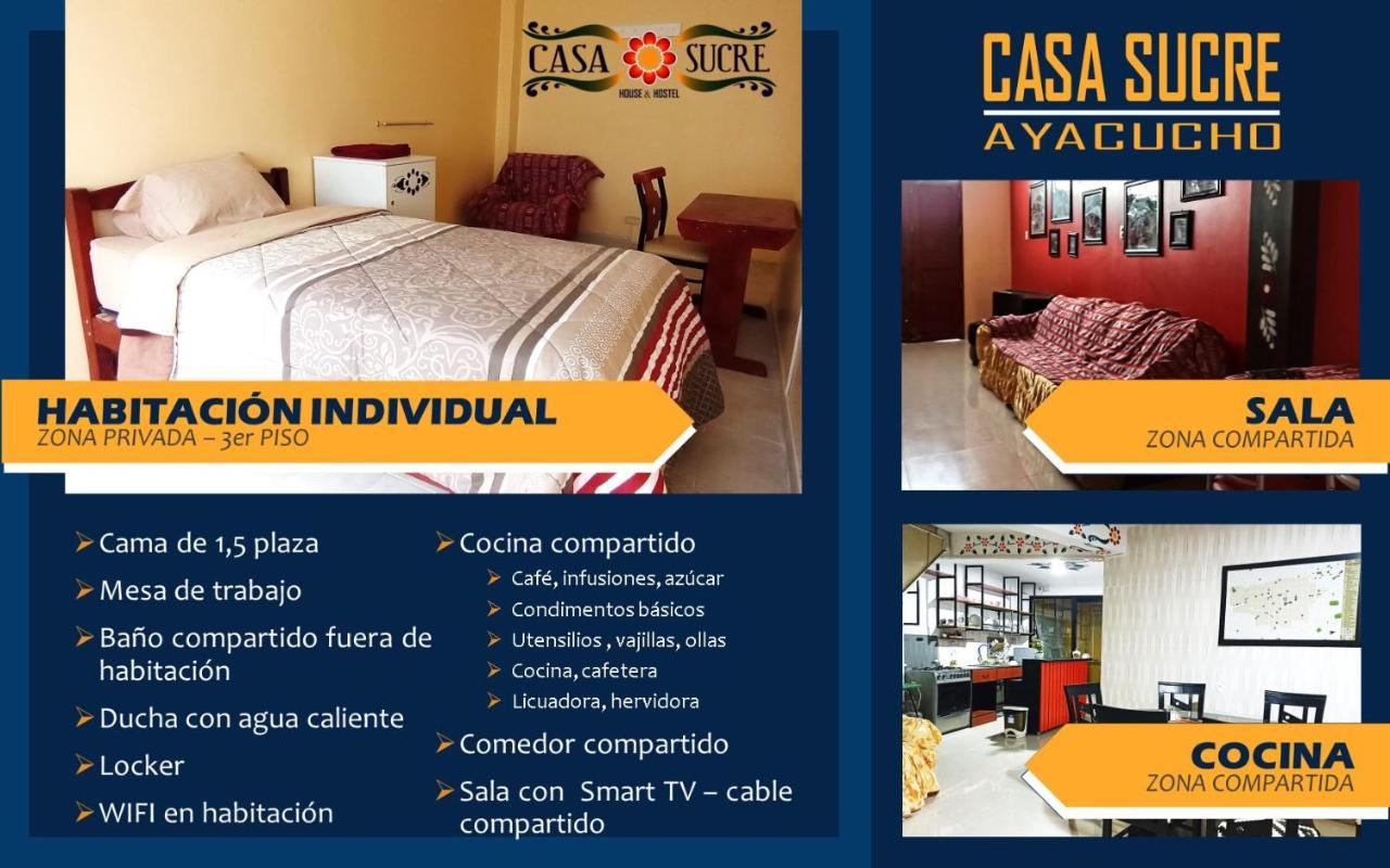 Casa Sucre Hostel 阿亚库乔 外观 照片